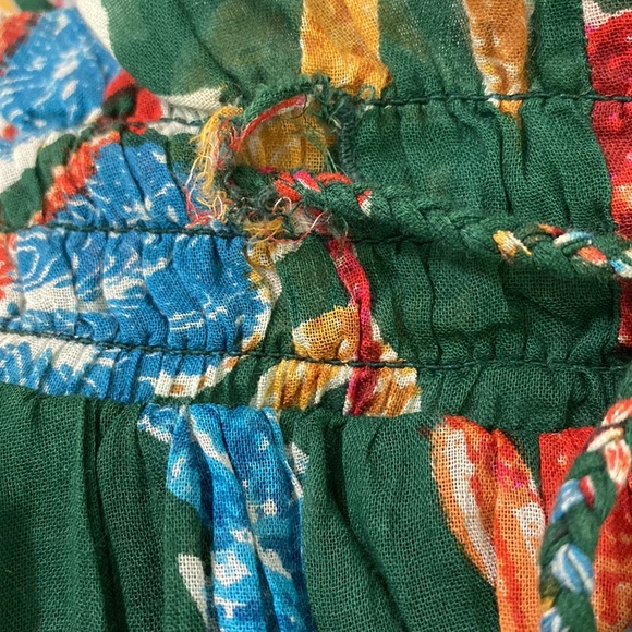 Urban Outfitters Skirts Urban Outfitters Floral Pleated Green